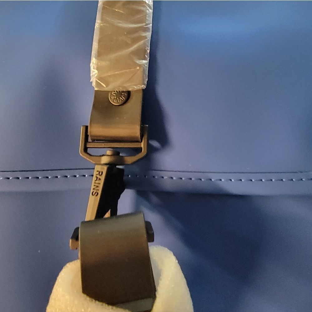 RAINS Mini Waterproof Backpack Waves Blue Colorwa… - image 3